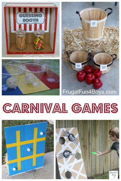 easy halloween carnival games|fun carnival games to make.